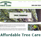 Our web site for the Affordable Tree Care