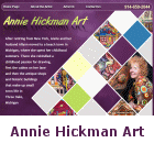 Our web site for Annie Hickman Art