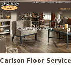 Our web site for Carlson Floor Service