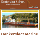 Our web site for Donkersloot Marine Development