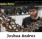Our web site for Joshua Andres Sculpture