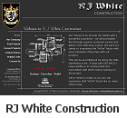 Our web site for R J White Construction
