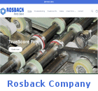 Our web site for Rosback Company