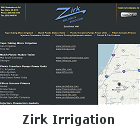 Our web site for Zirk Irrigation